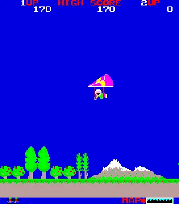 Fly-Boy (bootleg) screen shot game playing